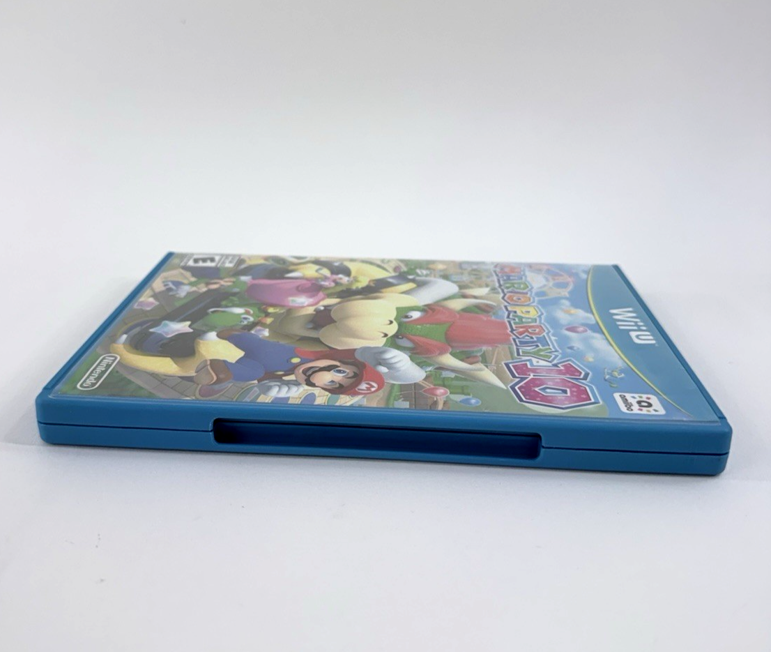 Mario Party 10 (Nintendo Wii U, 2015) Game Case Manual - Tested and Working