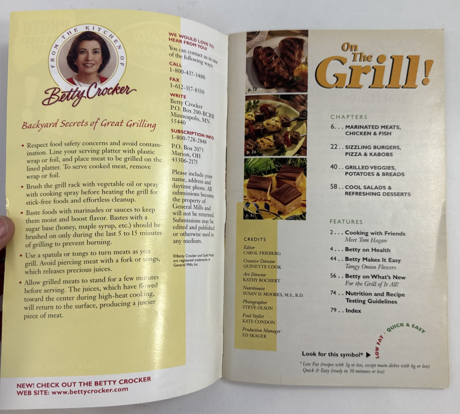 Betty Crocker, Quaker, Pillsbury Cookbooks -Bake It Better, Crock-Pot Recipes +3