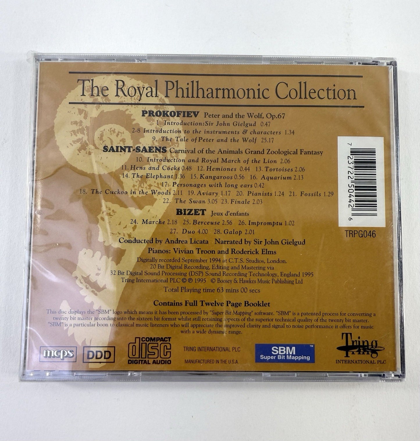 The Royal Philharmonic Collection: Peter & the Wolf/Bizet (CD Remaster, '95) New