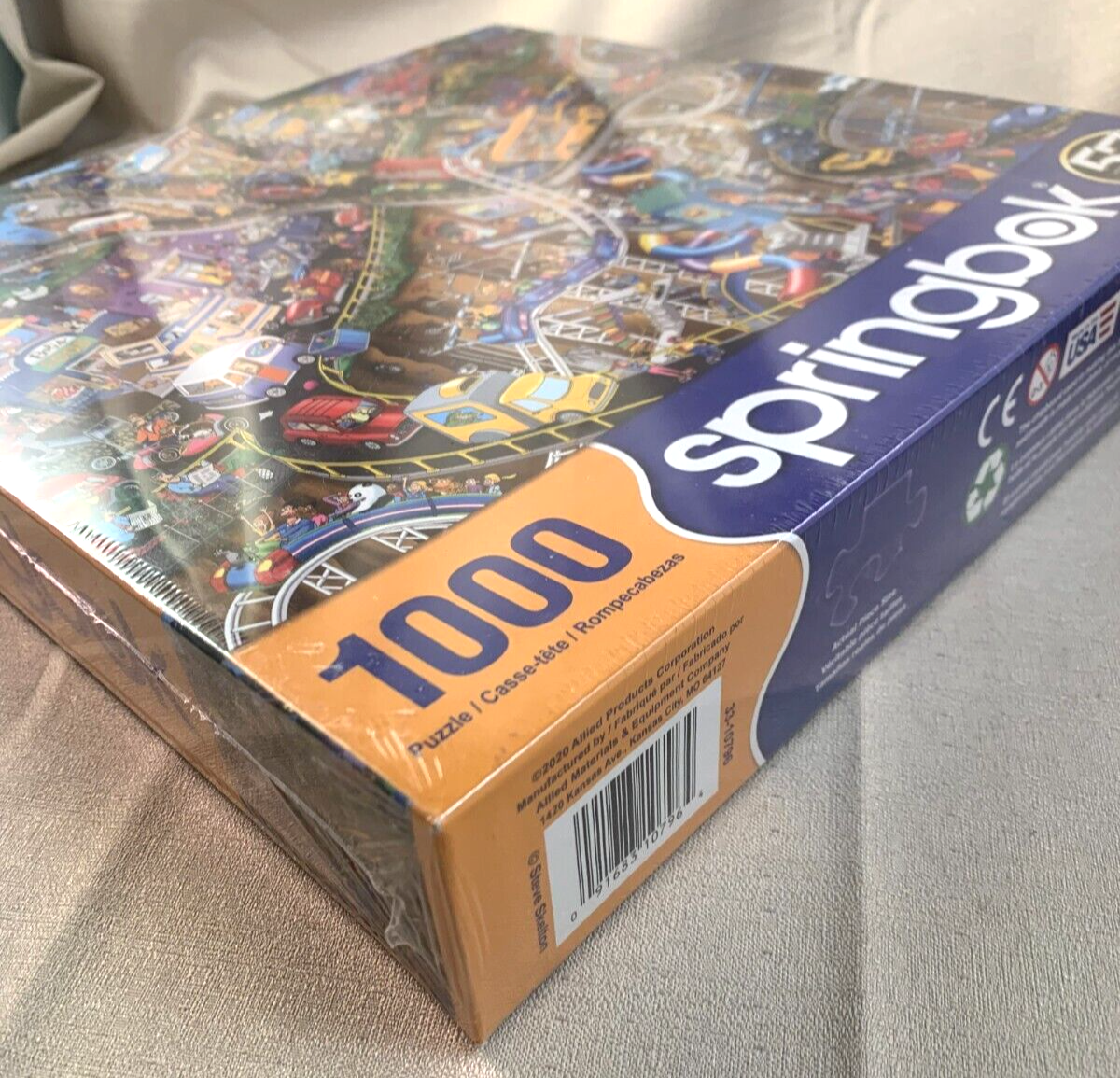 2020 Springbok Getting Away 1000 Piece Puzzle - New, Factory Sealed