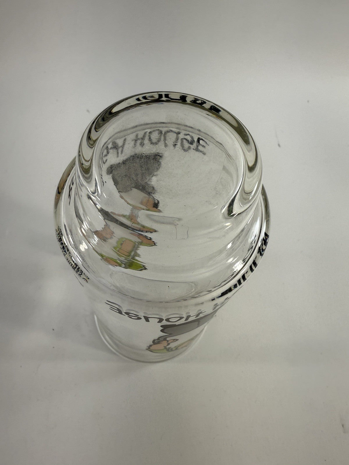 Vintage 1975 Rough House Coca-Cola Kollect-A-Set Series 6” Drinking Glass