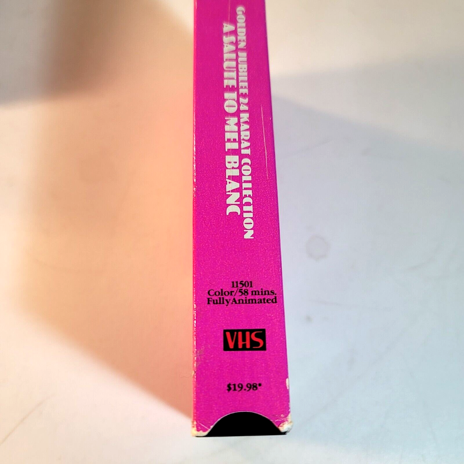 Golden Jubilee 24 Karat Collection (VHS, 1985) Salute to Mel Blanc - Tested