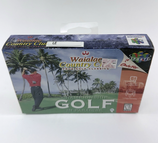 True Golf Classics: Waialae Country Club (Nintendo 64, 1998) Sealed - Some Wear