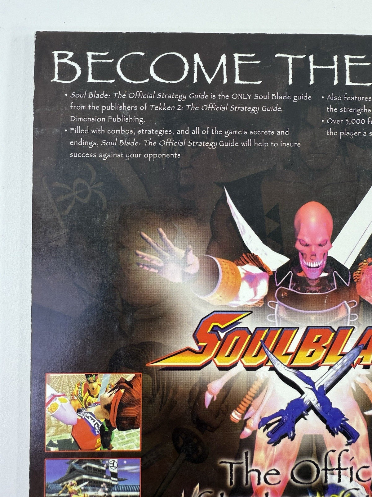 Soul Blade: The Official Strategy Guide (Dimension Publishing, 1997) Zach Meston