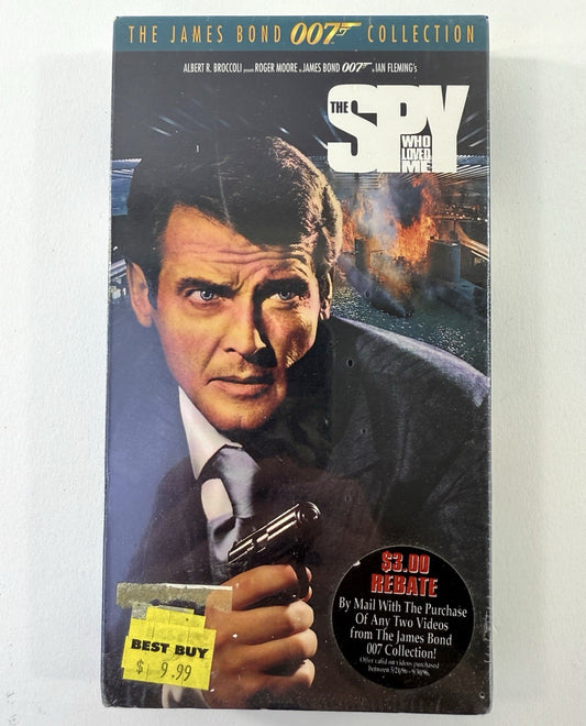 The Spy Who Loved Me (VHS, 1996) New, Sealed - Roger Moore James Bond Film