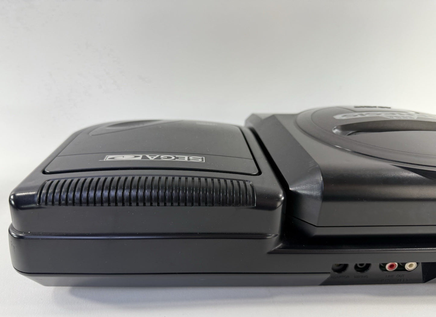 Sega Genesis Model 1 & Sega CD Model 2 with Controller and Accessories - Tested