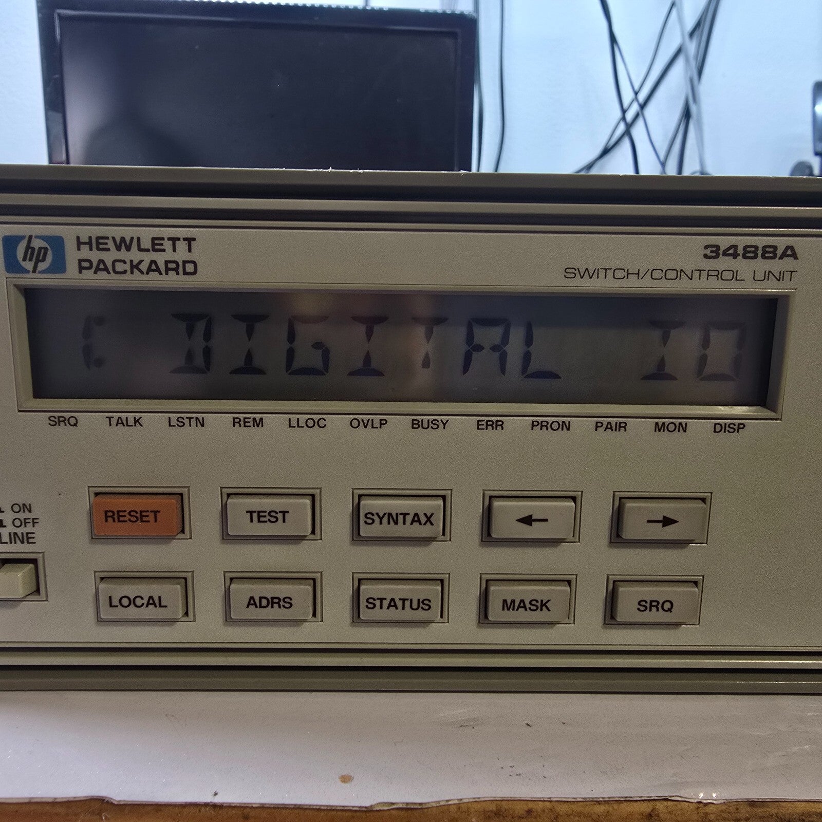 HP Agilent 44474A Digital Input/Output Switch Module - Tested and Working (1126)