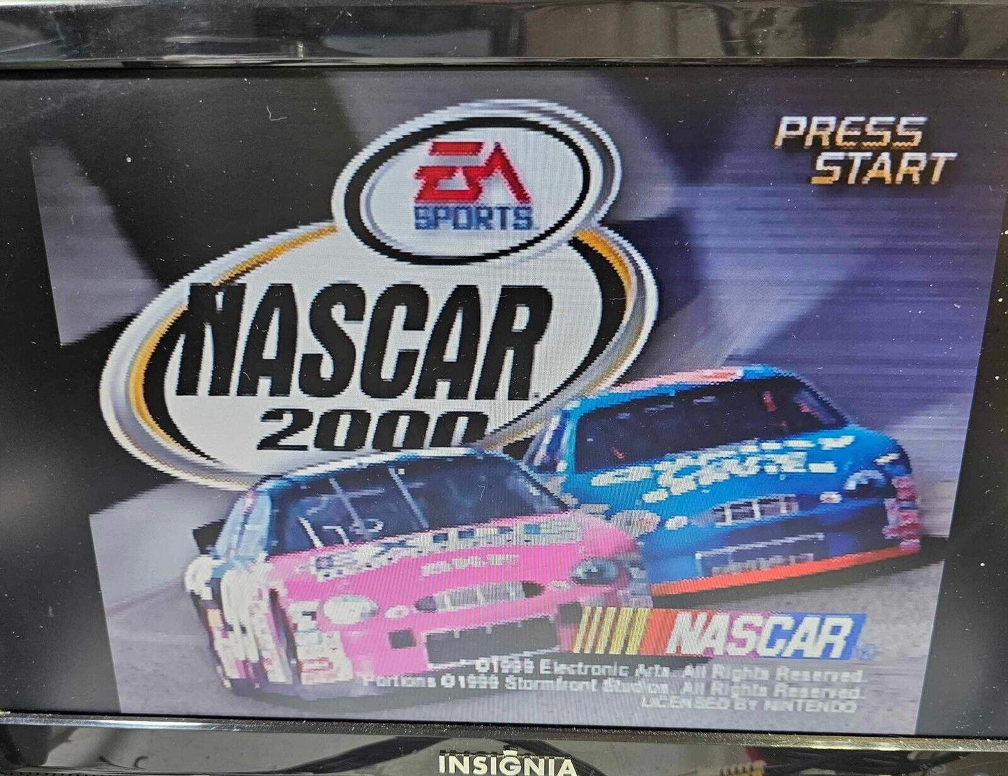 Nascar 2000 (Nintendo 64, 1999) Authentic Game Cartridge - Tested and Working