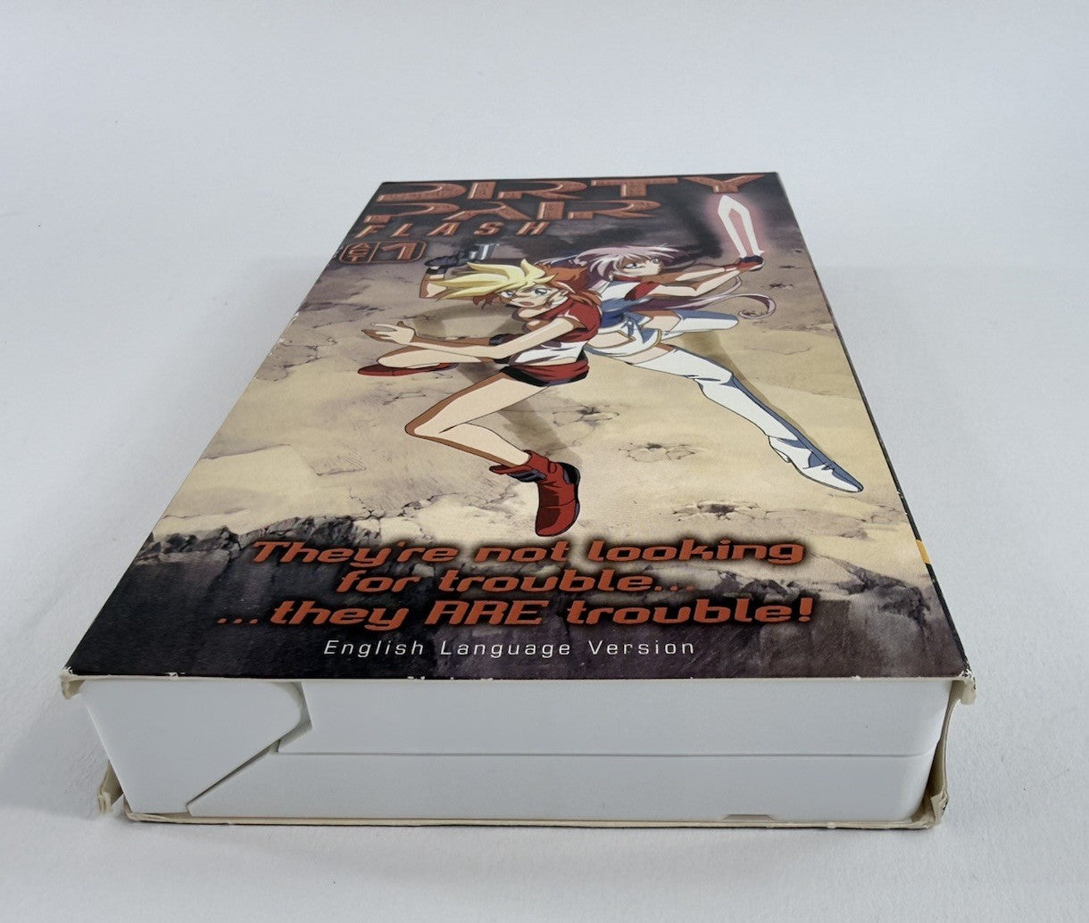 Dirty Pair Flash: Act 1 (VHS, 1998) English Dubbed - Tested and Working