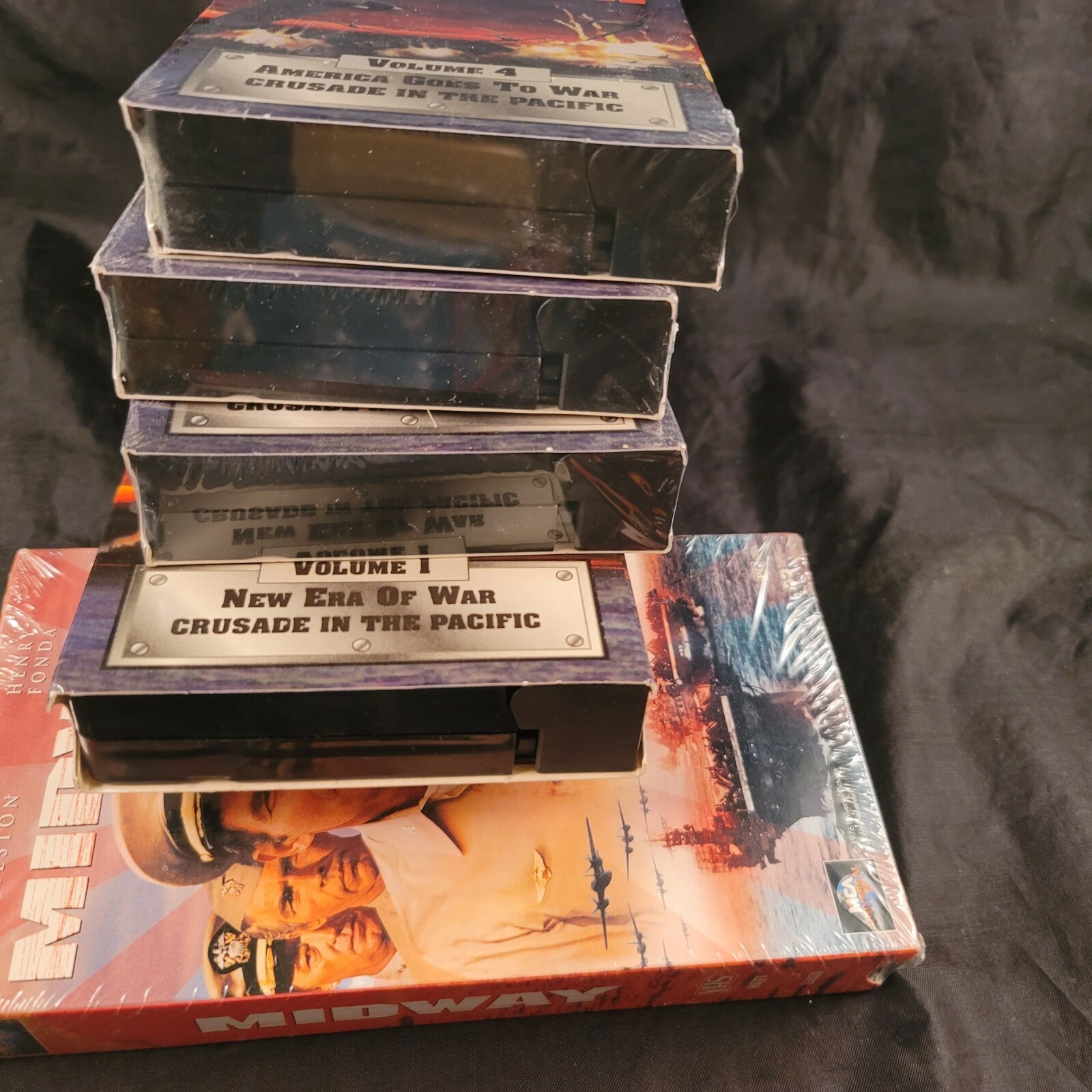 Remember Pearl Harbor: The Series VHS Box Set WWII and Midway Sealed