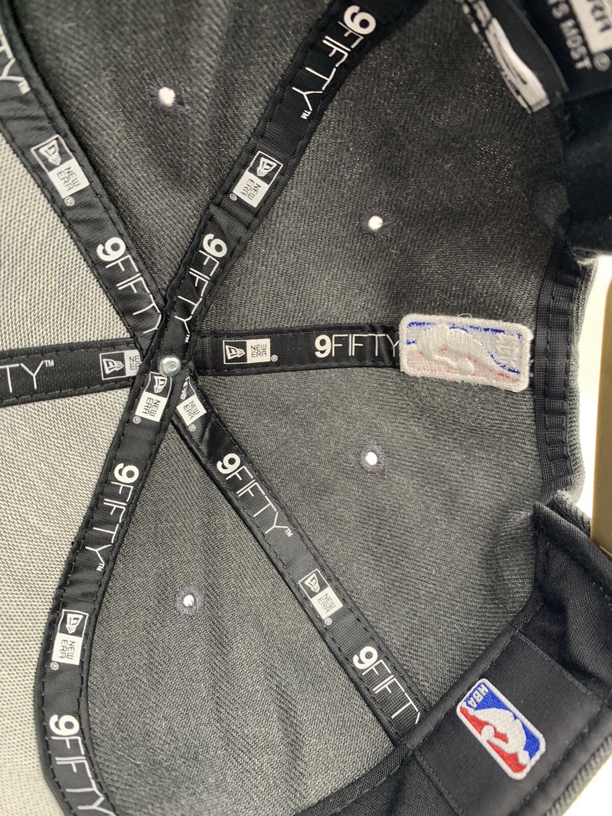 NBA 2018 Champs New Era 9Fifty Snapback Hat - Blank (Sample Hat) 