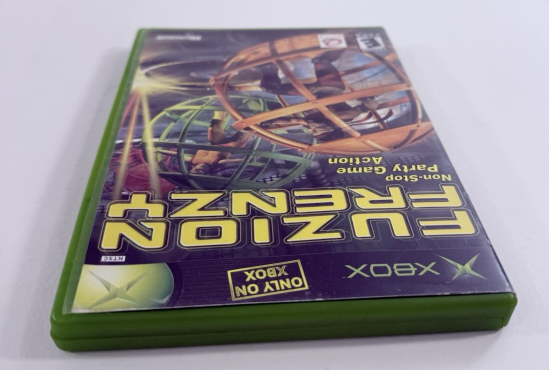 Fuzion Frenzy (Microsoft Xbox, 2001) Game Case Manual Micosoft Insert - Tested