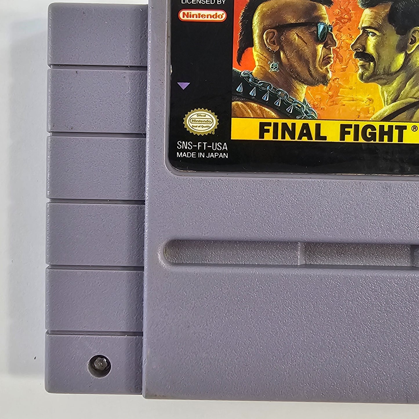 Final Fight (Super Nintendo, 1991) Game Cartridge - Tested and Working