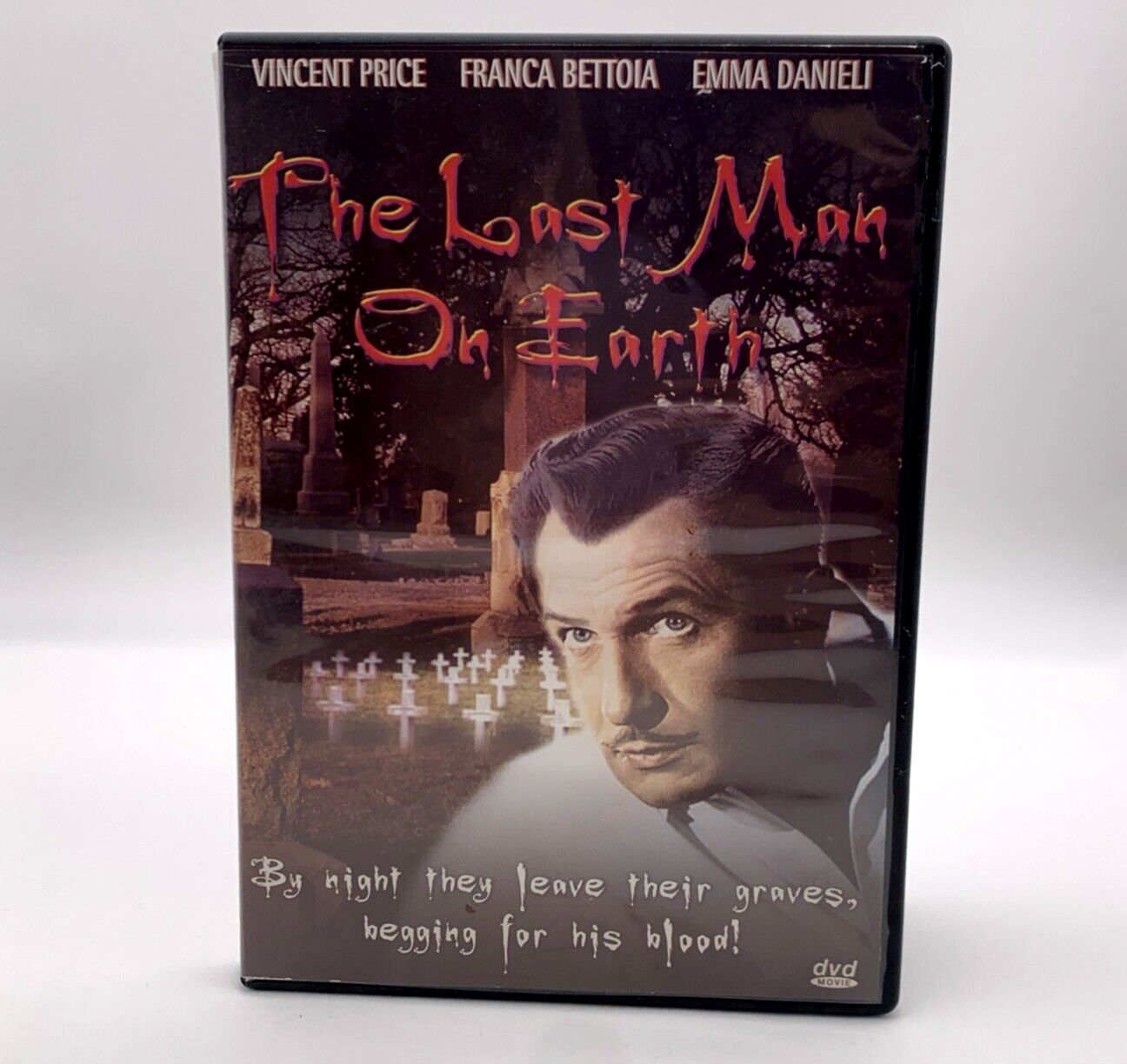 The Last Man on Earth (DVD, 2004, Region-Free) Vincent Price  - Tested & Working