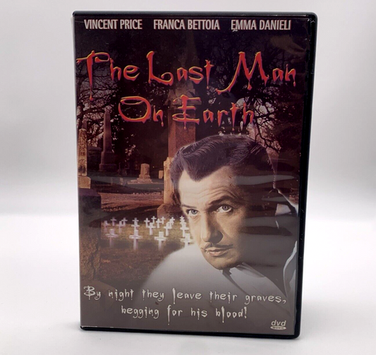 The Last Man on Earth (DVD, 2004, Region-Free) Vincent Price  - Tested & Working