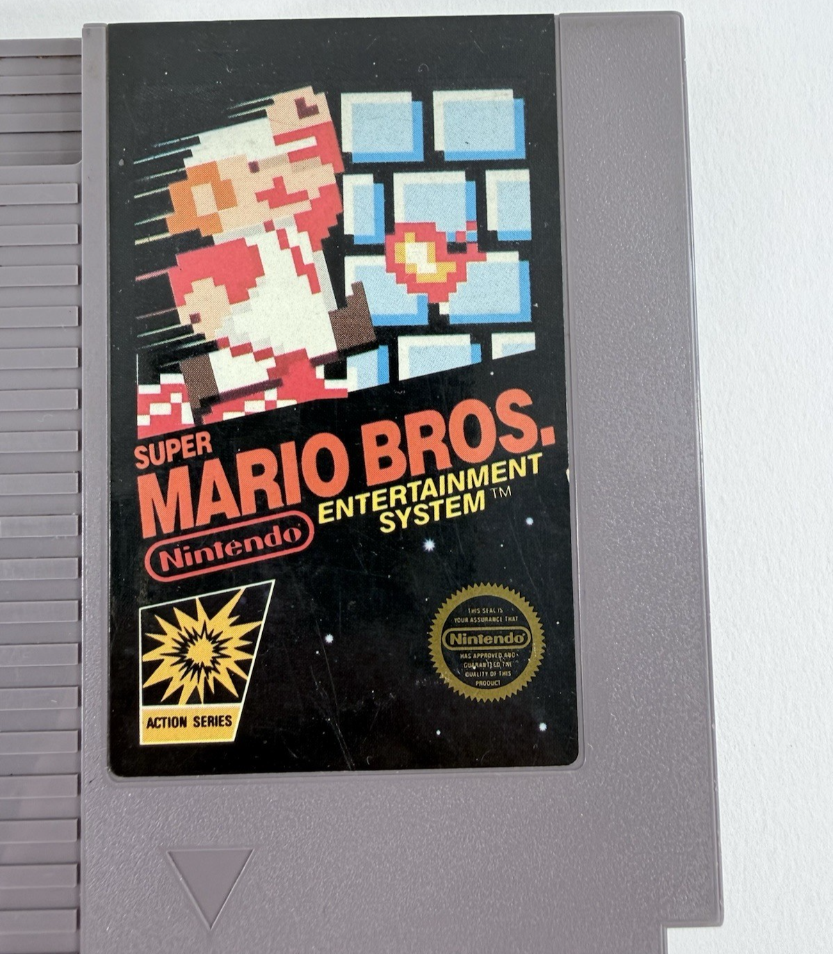 Super Mario Bros. (Nintendo NES, 1985) 5-Screw Game Cartridge - Tested