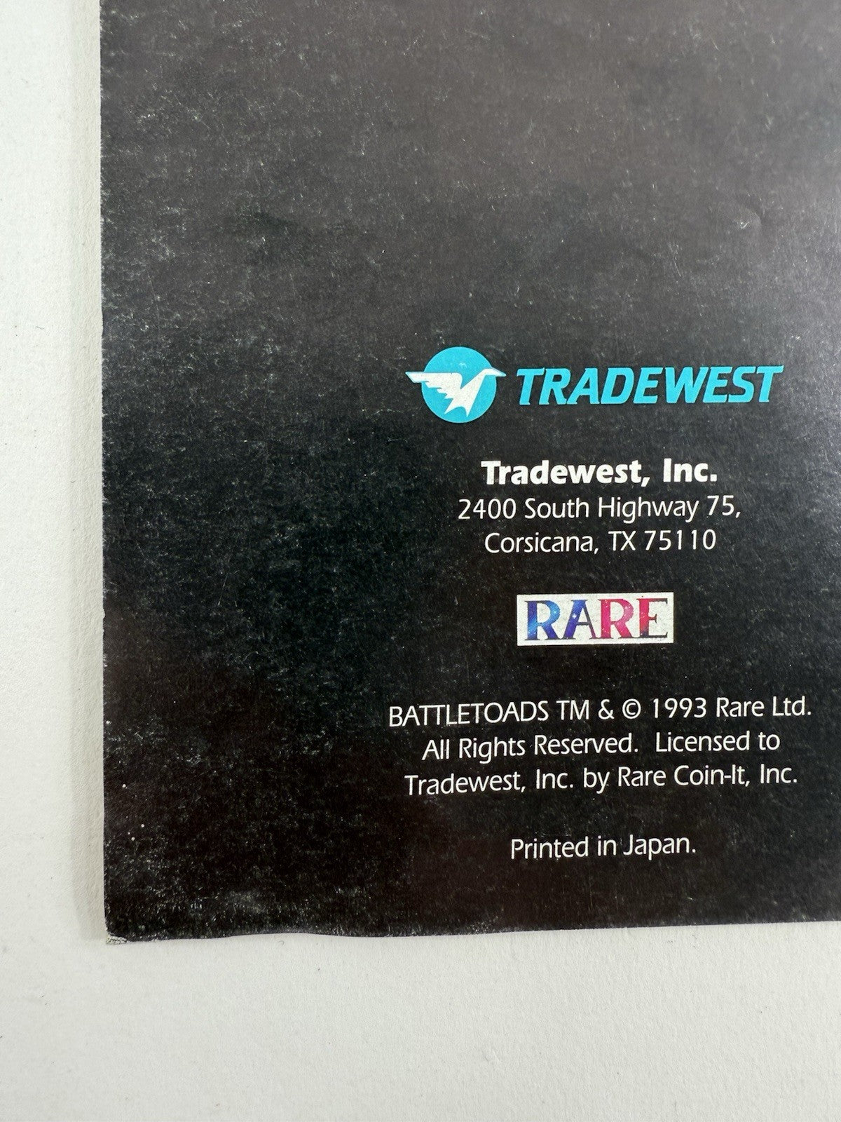 Battletoads in Battlemaniacs (Super Nintendo SNES, 1993) Instructional Manual