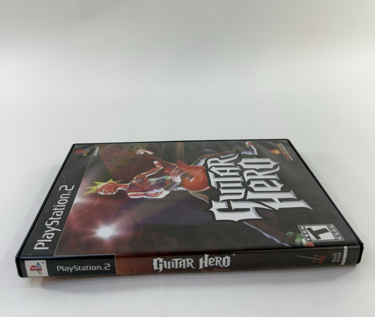 Guitar Hero (Sony PlayStation 2, 2006) Game Case Manual - Tested and Working