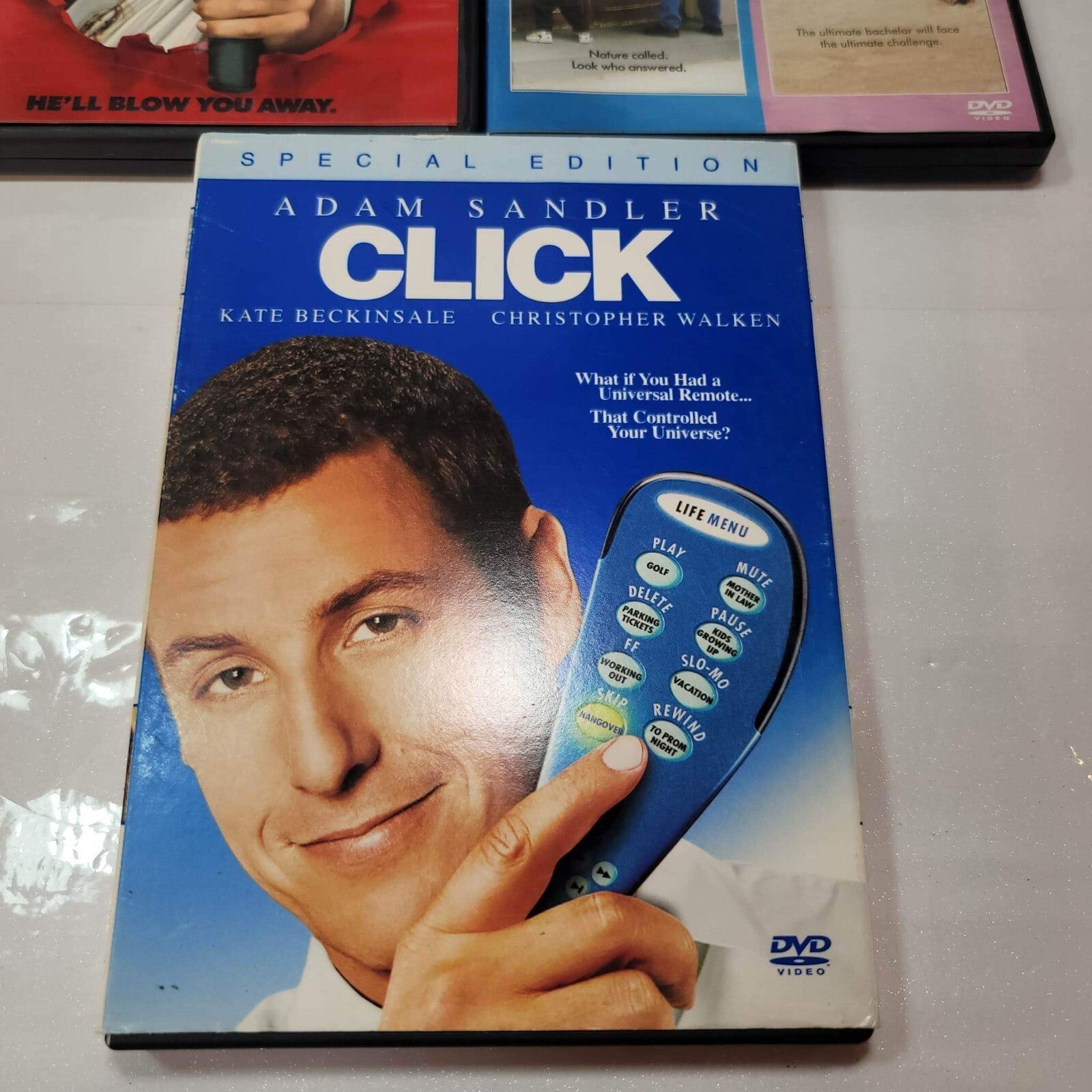 You Don't Mess with the Zohan/Click (Adam Sandler comedies) Big Daddy/50 First