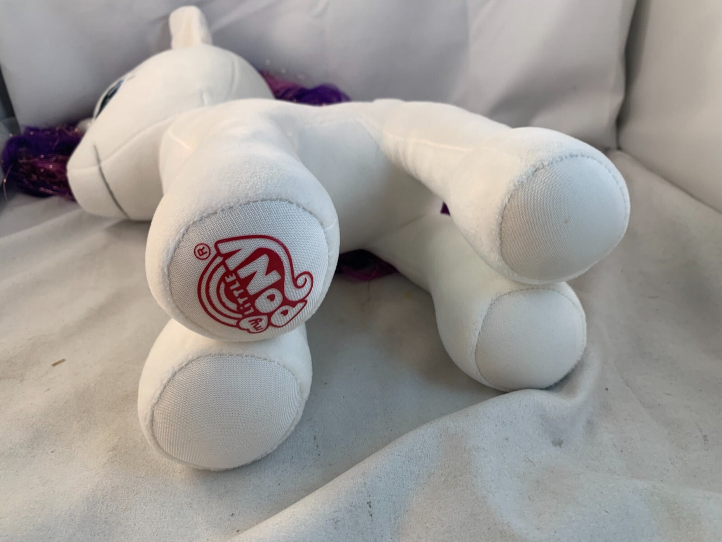 Ty Sparkle My Little Pony Applejack & Rarity Plush Pony Unicorn 15"