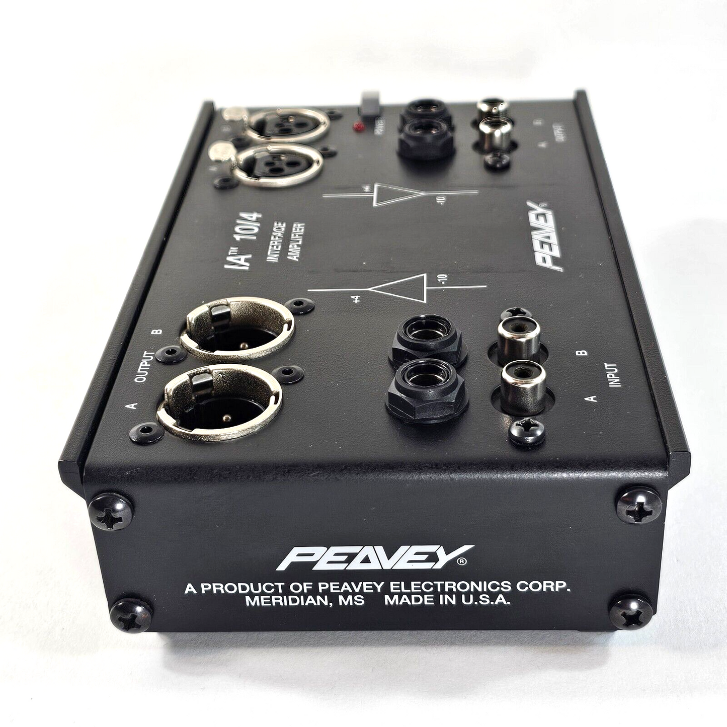 Peavey IA 10/4 Microphone Interface Amplifier with Box - Tested