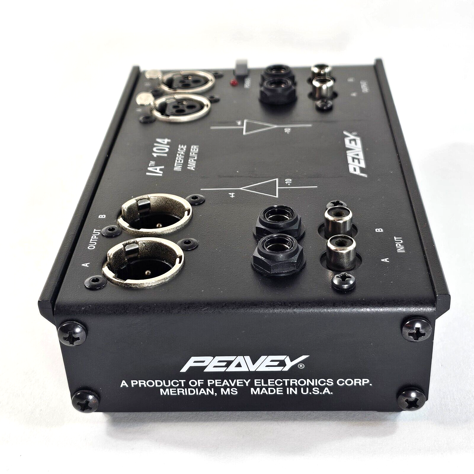 Peavey IA 10/4 Microphone Interface Amplifier with Box - Tested
