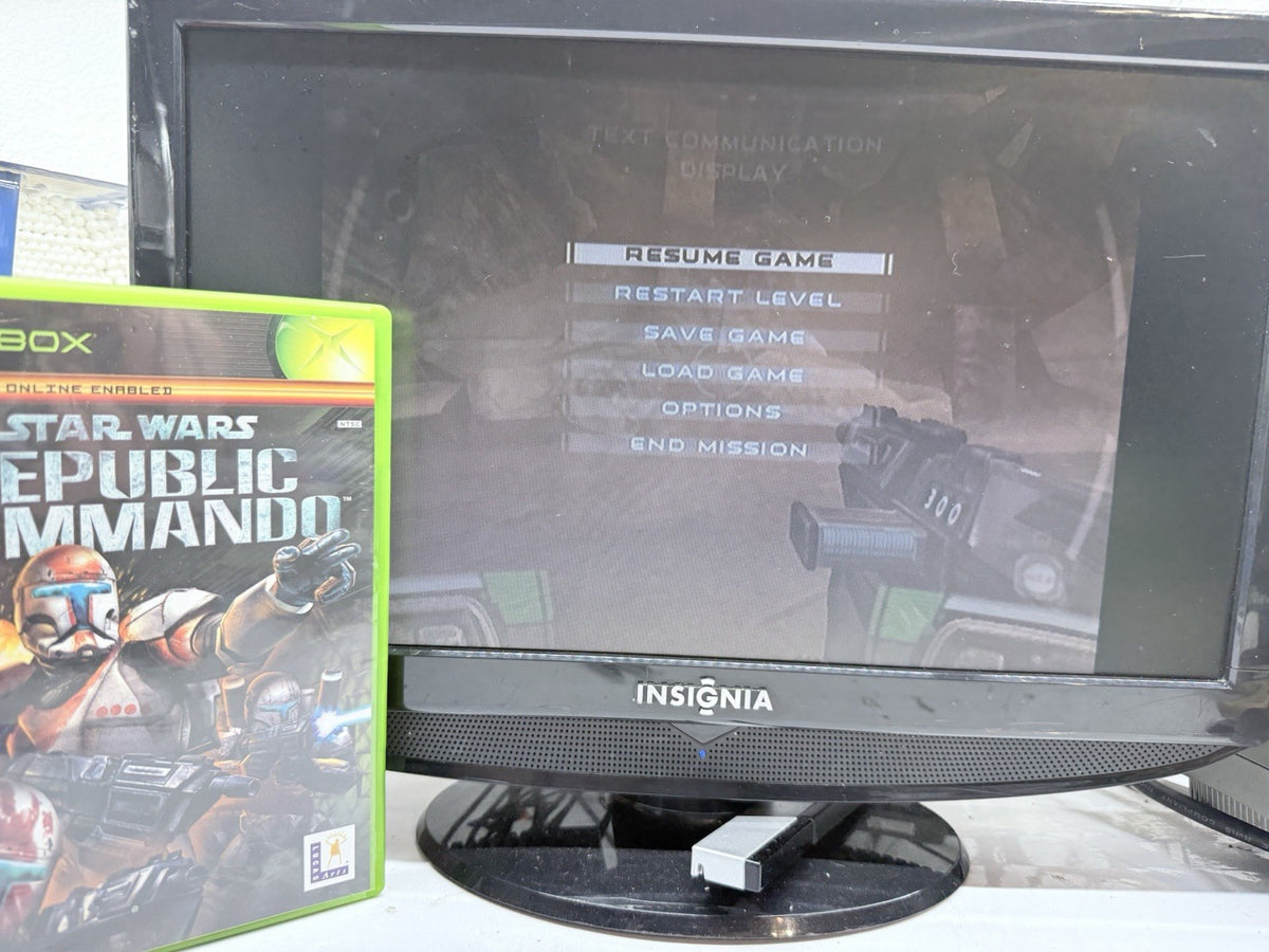 Star Wars: Republic Commando (Xbox, 2005) Game Case Manual Registration - Tested