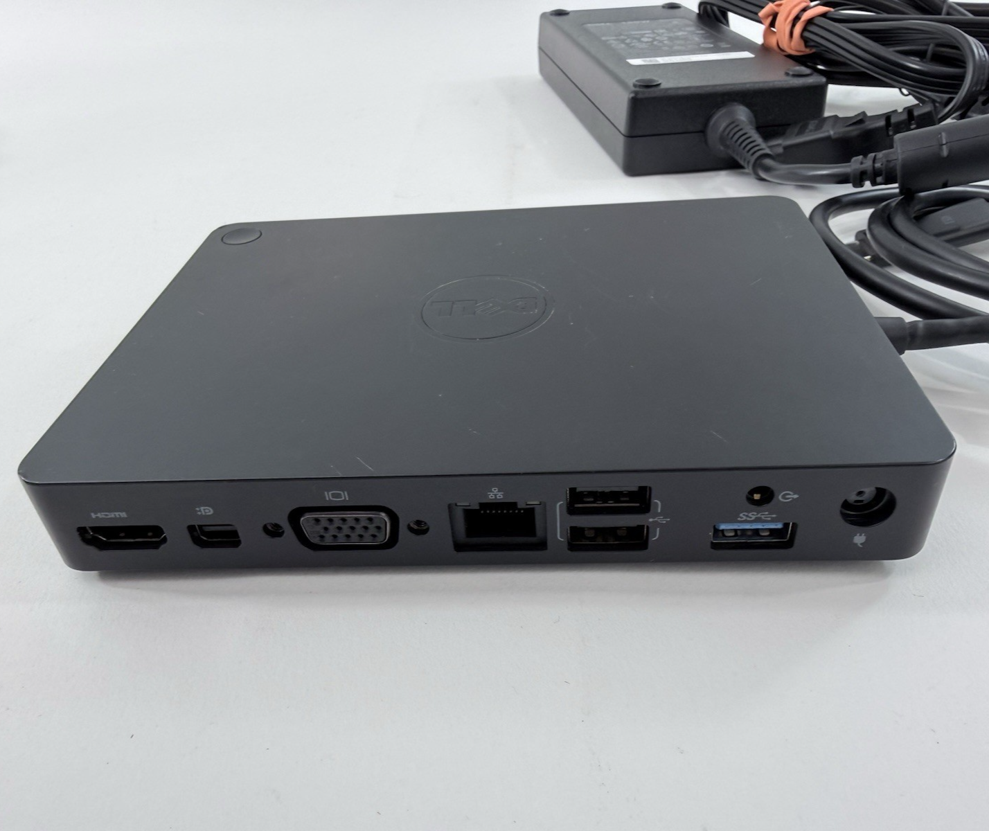 Dell WD15 4K USB-C Docking Station K17A K17A001 5FDDV with Charger - Tested