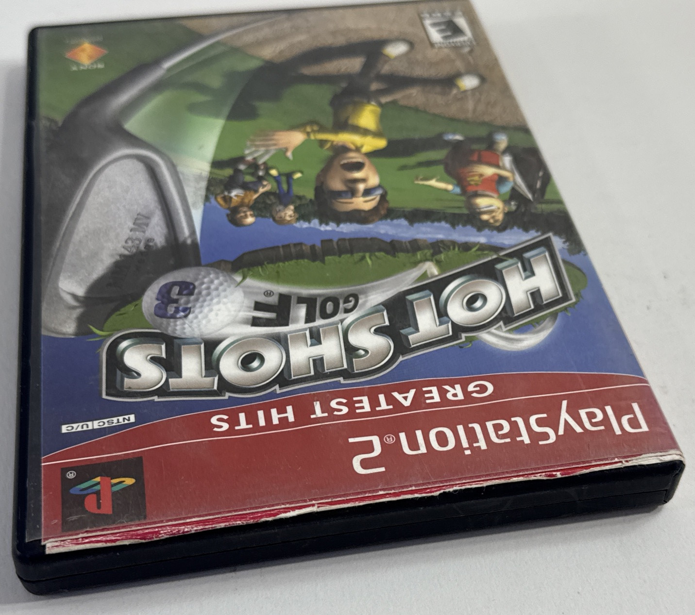 Hot Shots Golf 3 (PlayStation 2, 2003) Game Case Manual Registration - Tested
