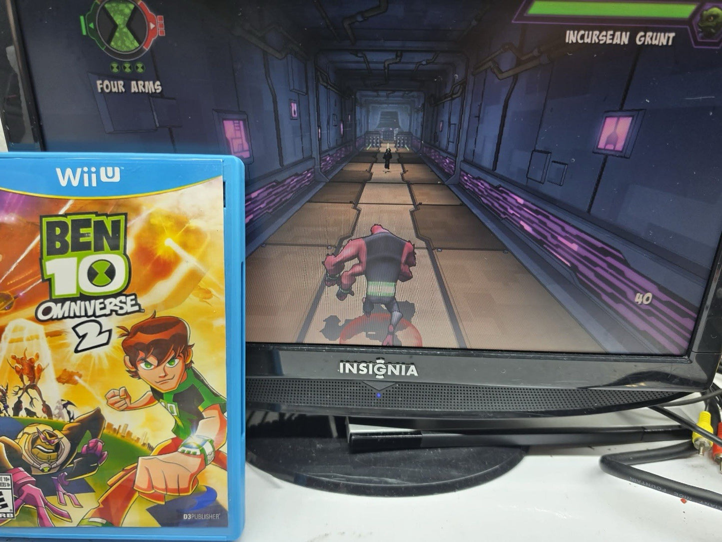 Ben 10: Omniverse 2 (Nintendo Wii U, 2013) Game and Case - Tested - Read