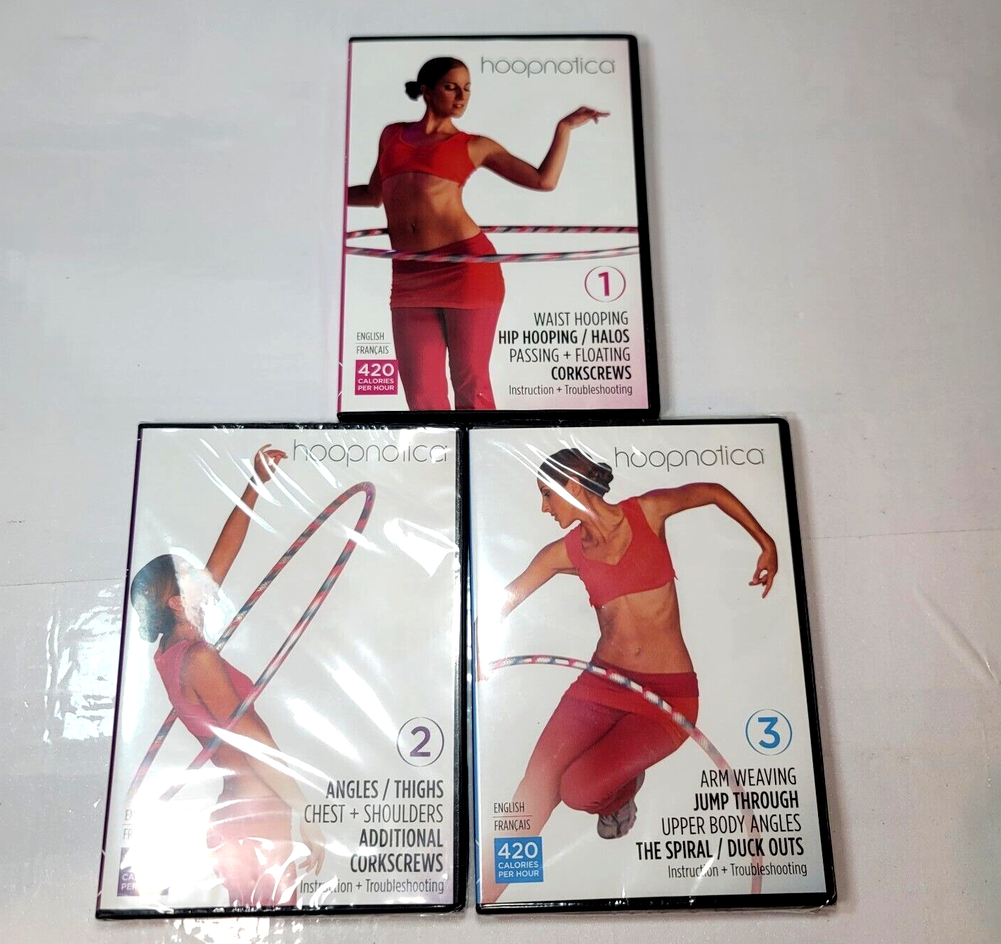 Hoopnotica Hula Hooping Exercise 3-DVD Set