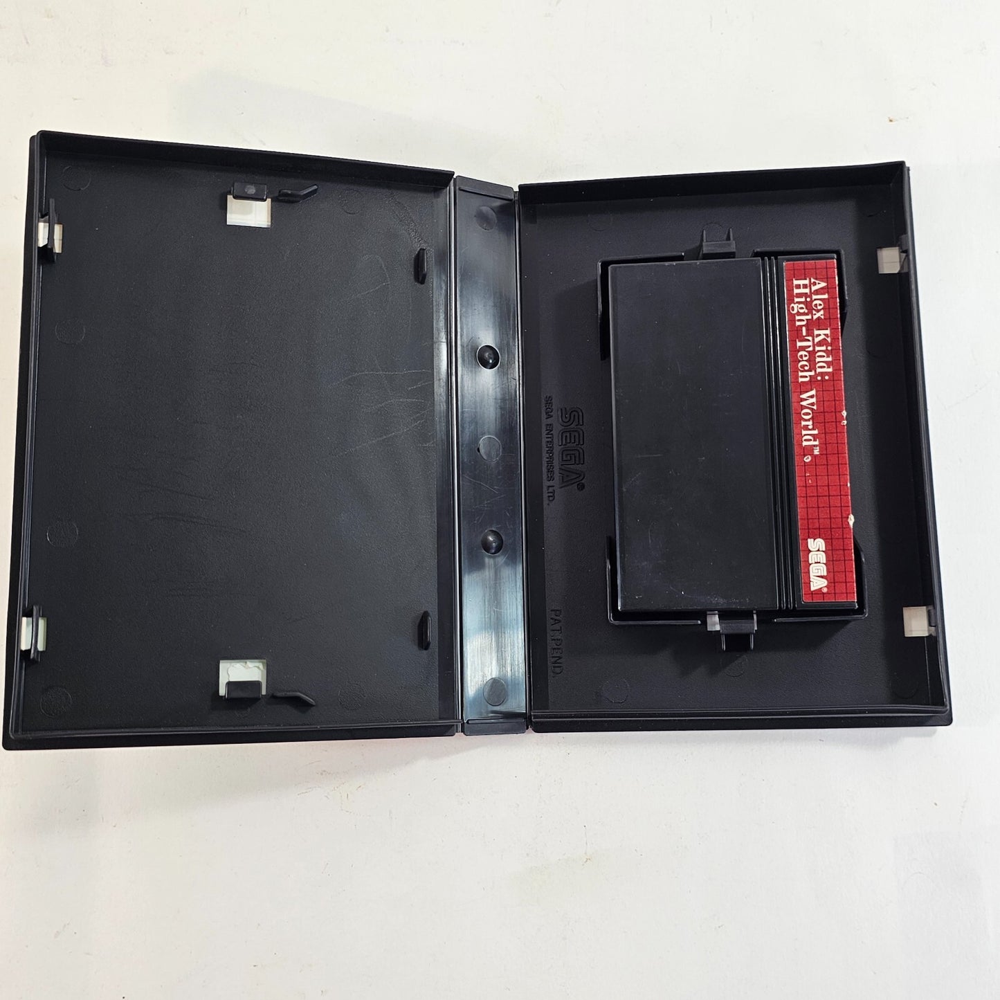 Alex Kidd: High-Tech World (Sega Master System, 1989) Game and Case - Tested