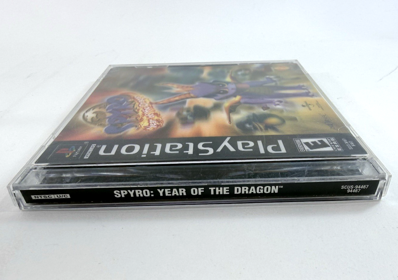 Spyro: Year of the Dragon (PlayStation, 2000) Game Case Manual Limited 3D Insert