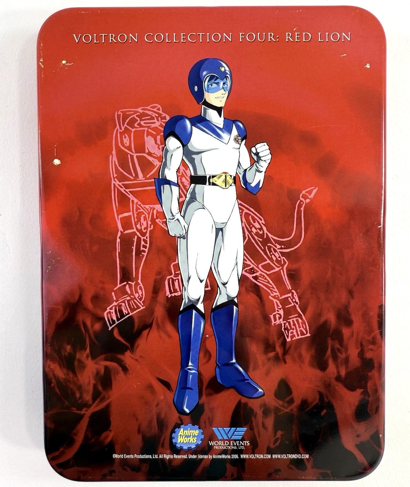 Voltron Defender of the Universe: Collection Four - Red Lion (DVD, 2007)