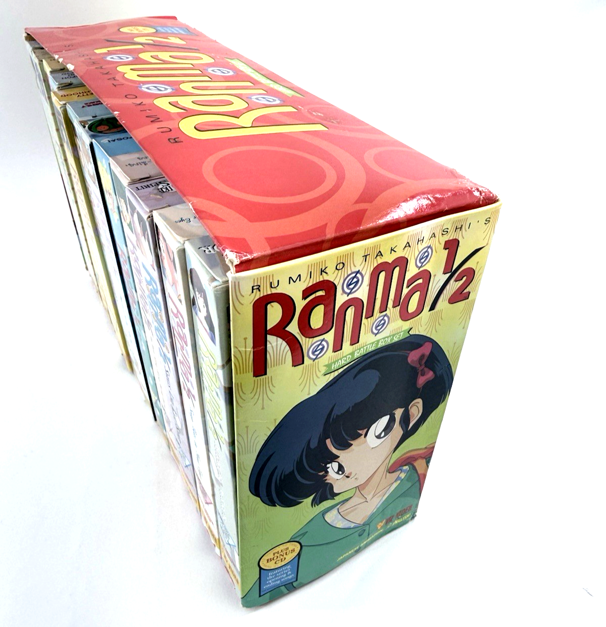 VIZ Video Ranma 1/2 Hard Battle Box Set (VHS, 1999, Dubbed) - No CD - Tested