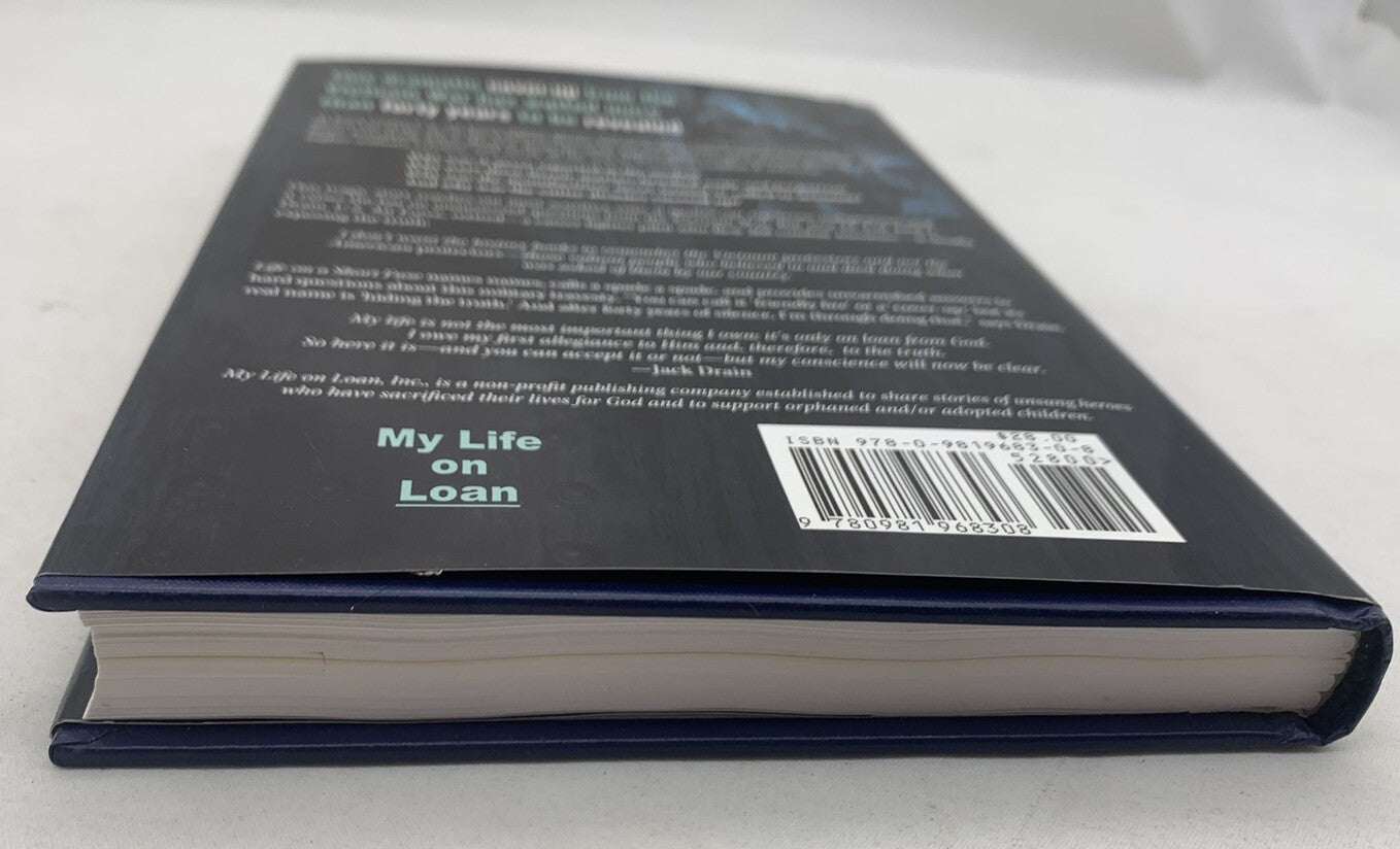 Life On A Short Fuse By Lt. Colonel Jack L. Drain 1st Edition Hardcover, Signed