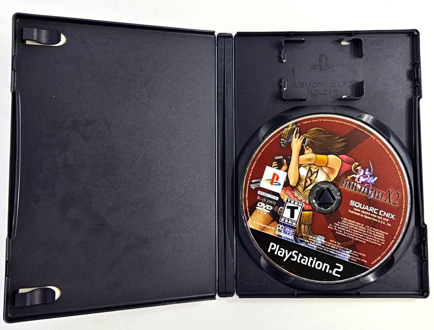 Final Fantasy X-2 (Sony PlayStation 2, 2003) Game and Case - Tested