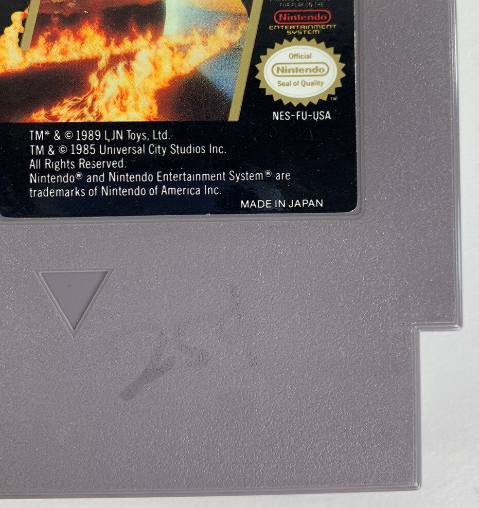 Back to the Future (Nintendo Entertainment System, 1989) Tested Game Cartridge