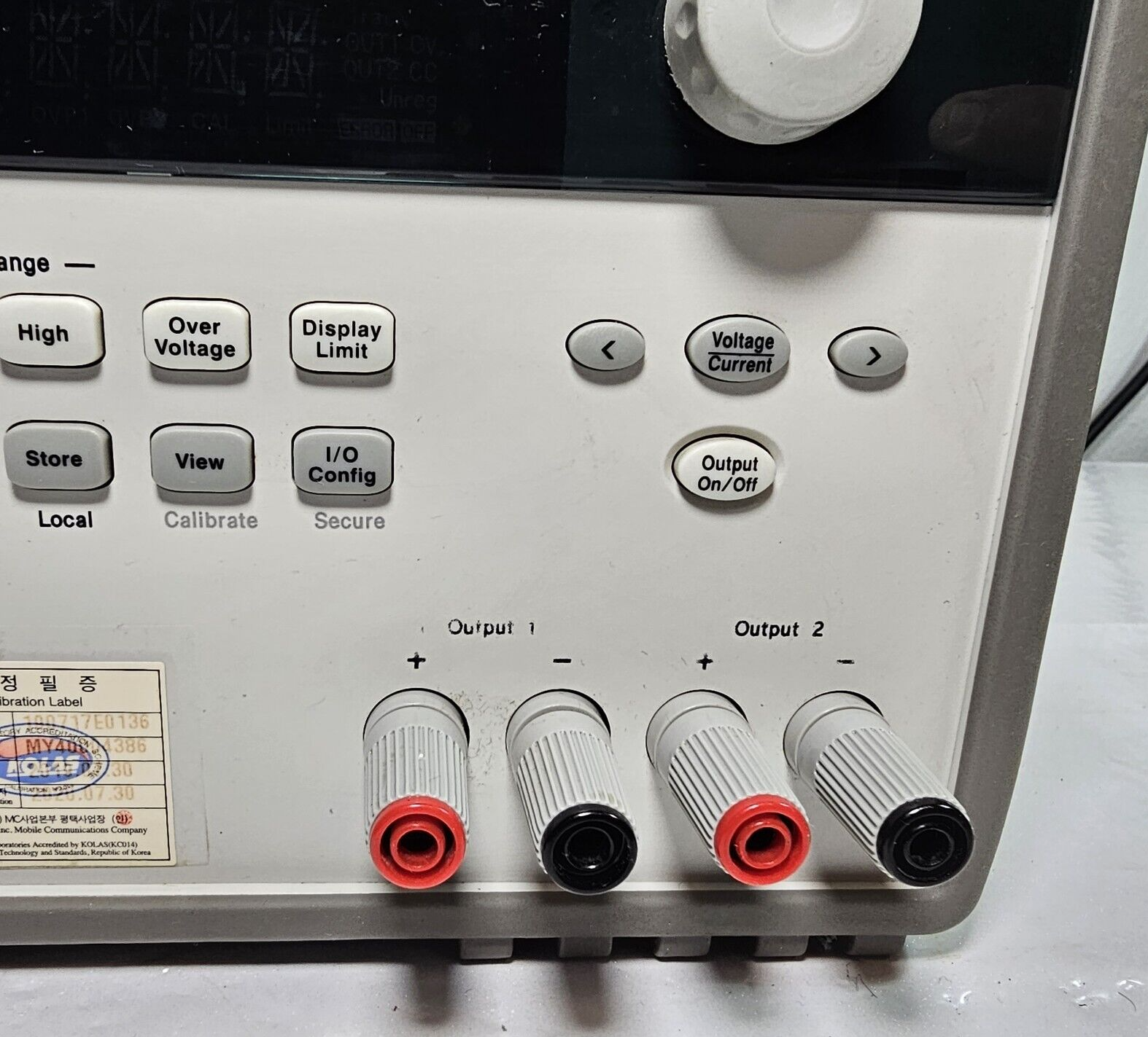 Agilent E3648A Dual Output DC Power Supply 0-8V,5A/0-20V,2.5A - Tested - 4386