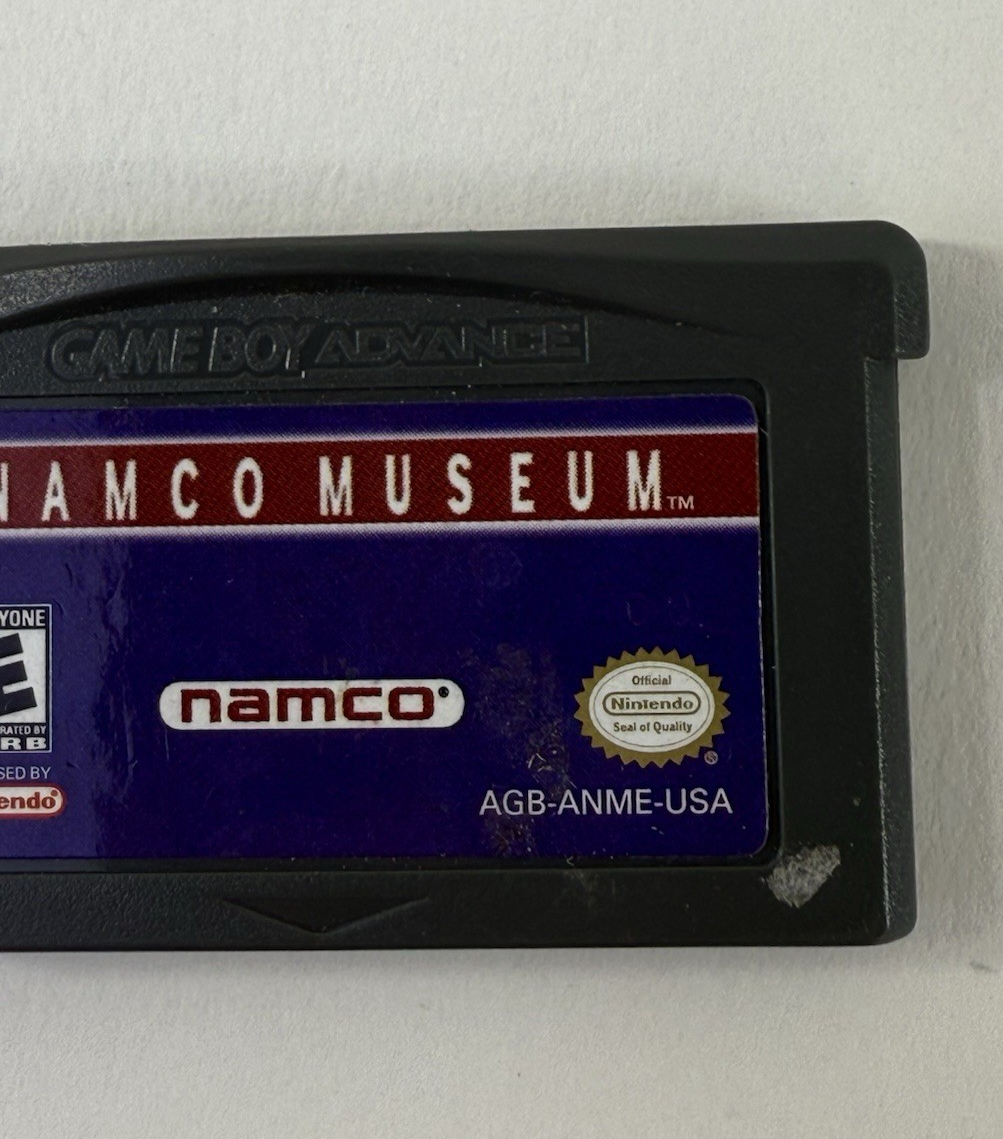 Namco Museum (Nintendo Gameboy Advance, 2001) Game Cartridge - Tested