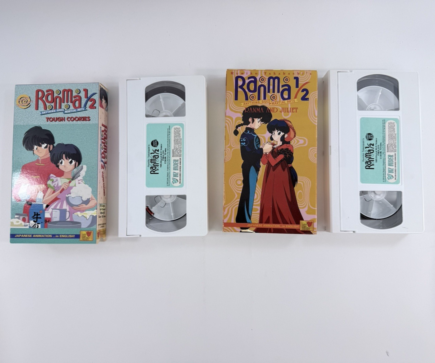 Viz Video Ranma 1/2 Anything-Goes Martial Arts Box Set (VHS, 1996, Dub) - No CD