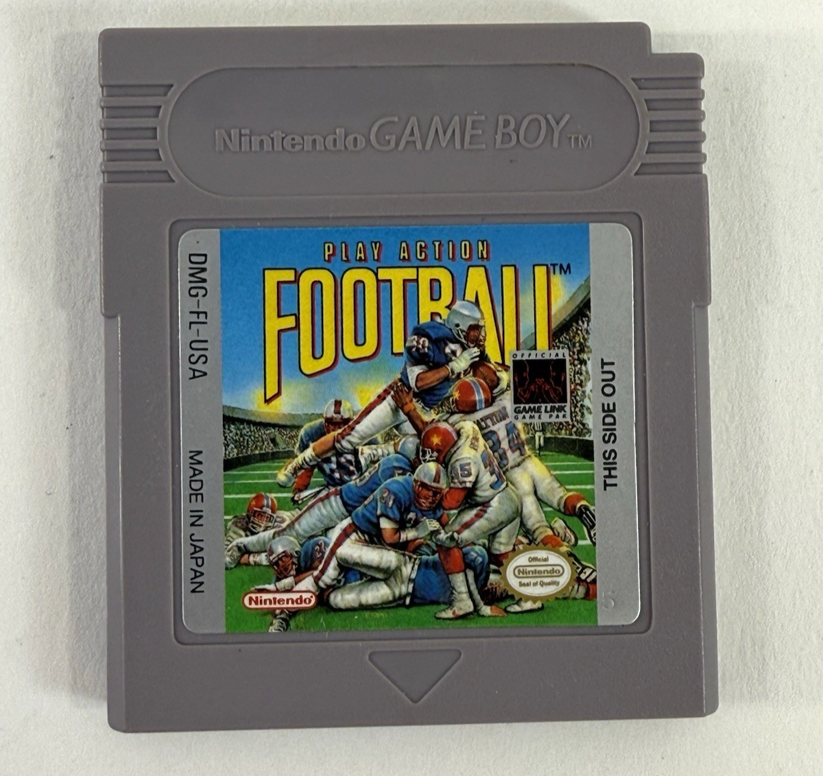 Play Action Football (Nintendo Gameboy, 1990) Game Cartridge - Tested & Working
