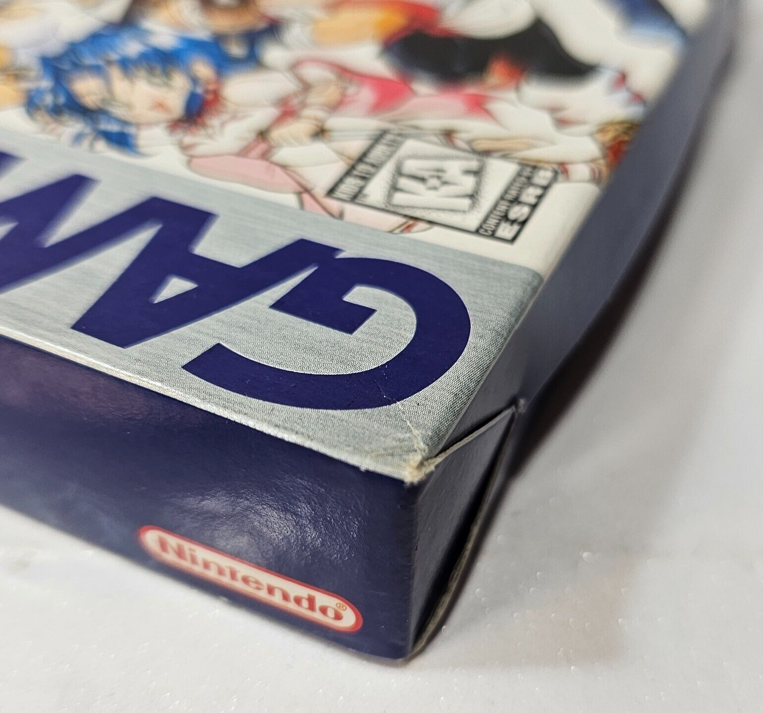 Genuine Battle Arena Toshinden (Nintendo Gameboy, 1995) Game Box Manual Inserts