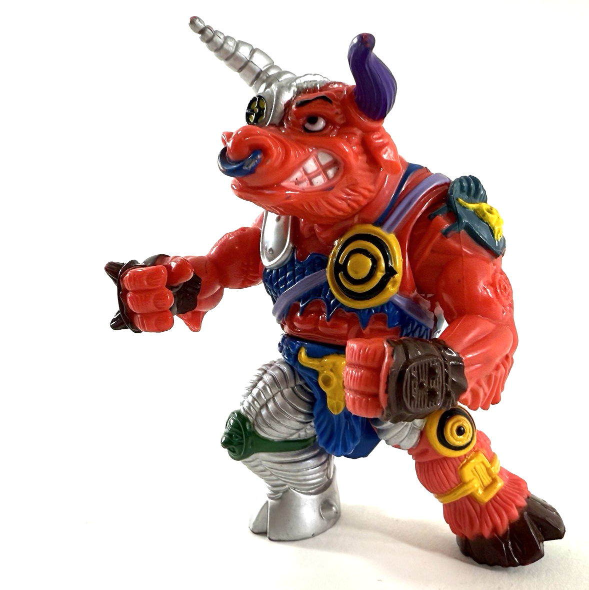Playmates 1991 Teenage Mutant Ninja Turtles 6" Groundchuck Action Figure