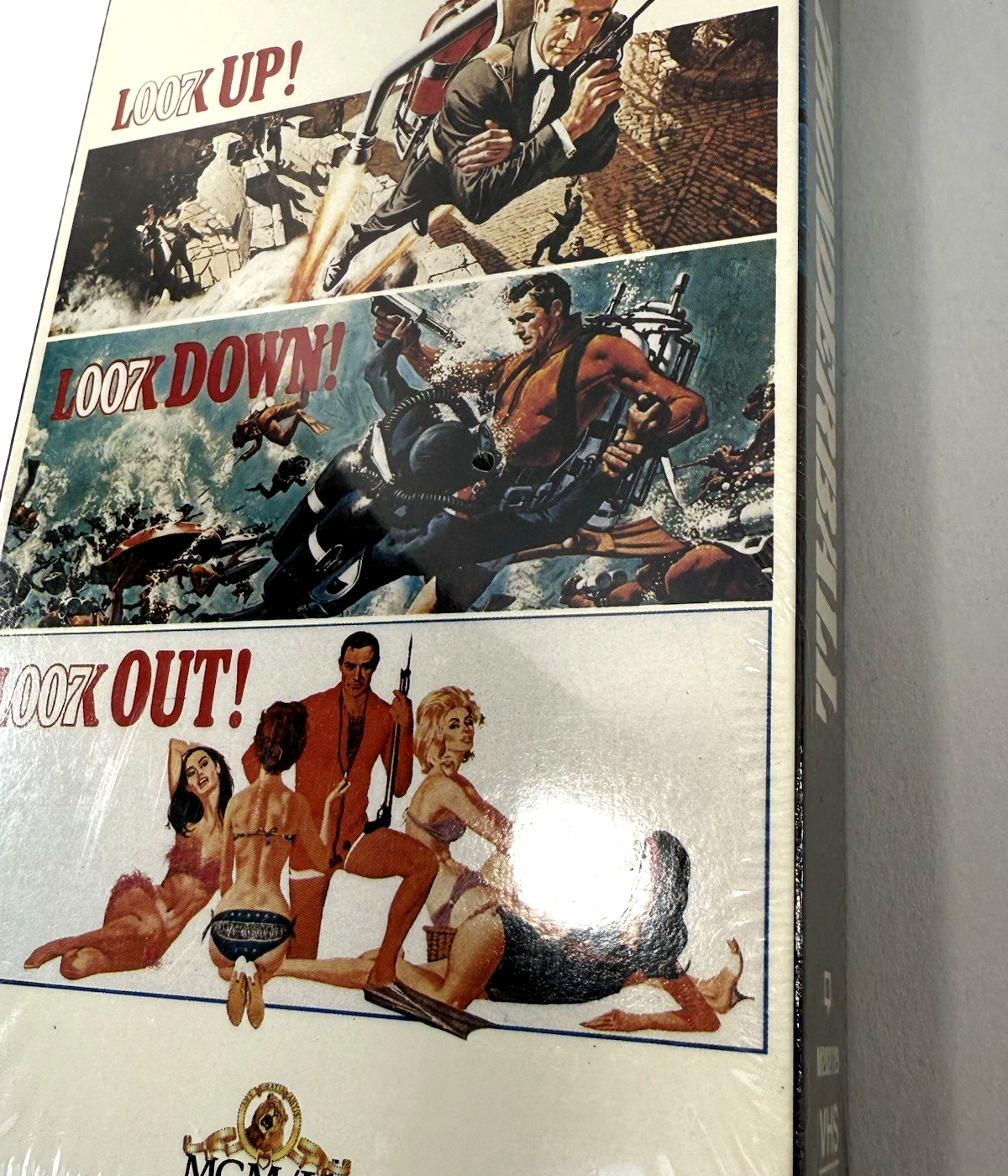 Thunderball (VHS, 1993) New, Factory Sealed Sean Connery James Bond Film