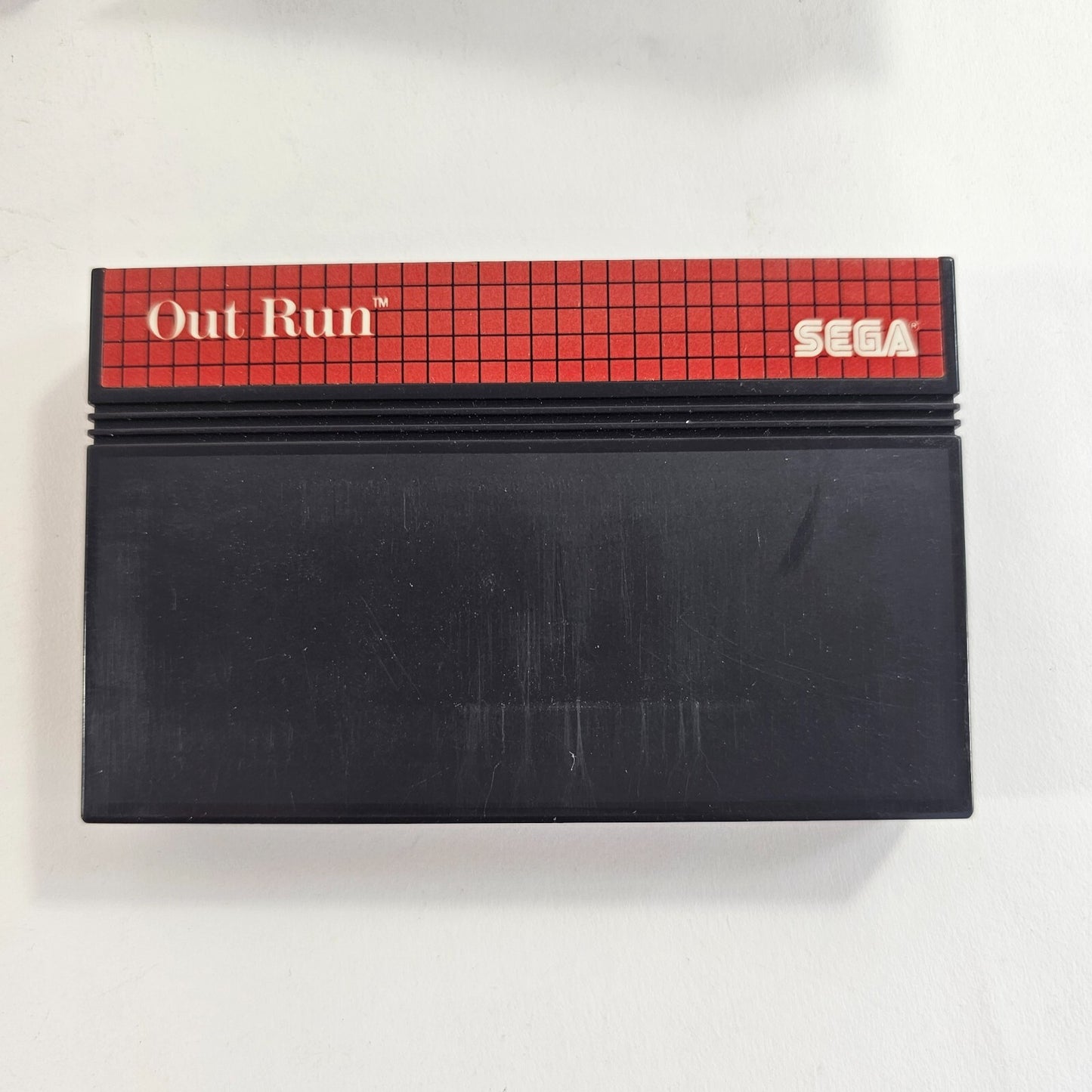 Out Run (Sega Master System, 1987) Game Case Manual - Tested and Working