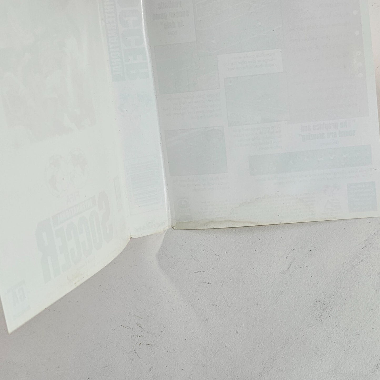 FIFA International Soccer (Sega Genesis, 1993) Game and Case - Tested