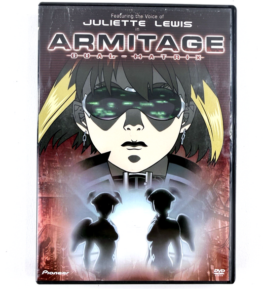 Armitage III: Dual Matrix (DVD, Pioneer, 2002) Juliette Lewis - Tested