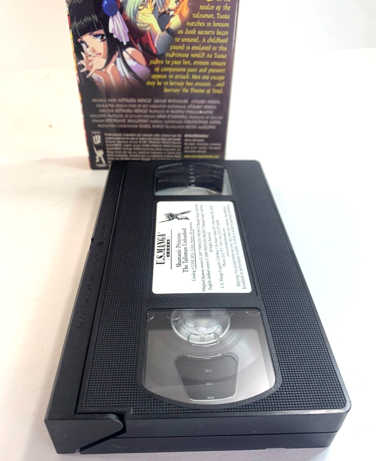 Shamanic Princess Vol. 2 - The Talisman Unleashed (VHS, 2000, Dubbed) - Tested