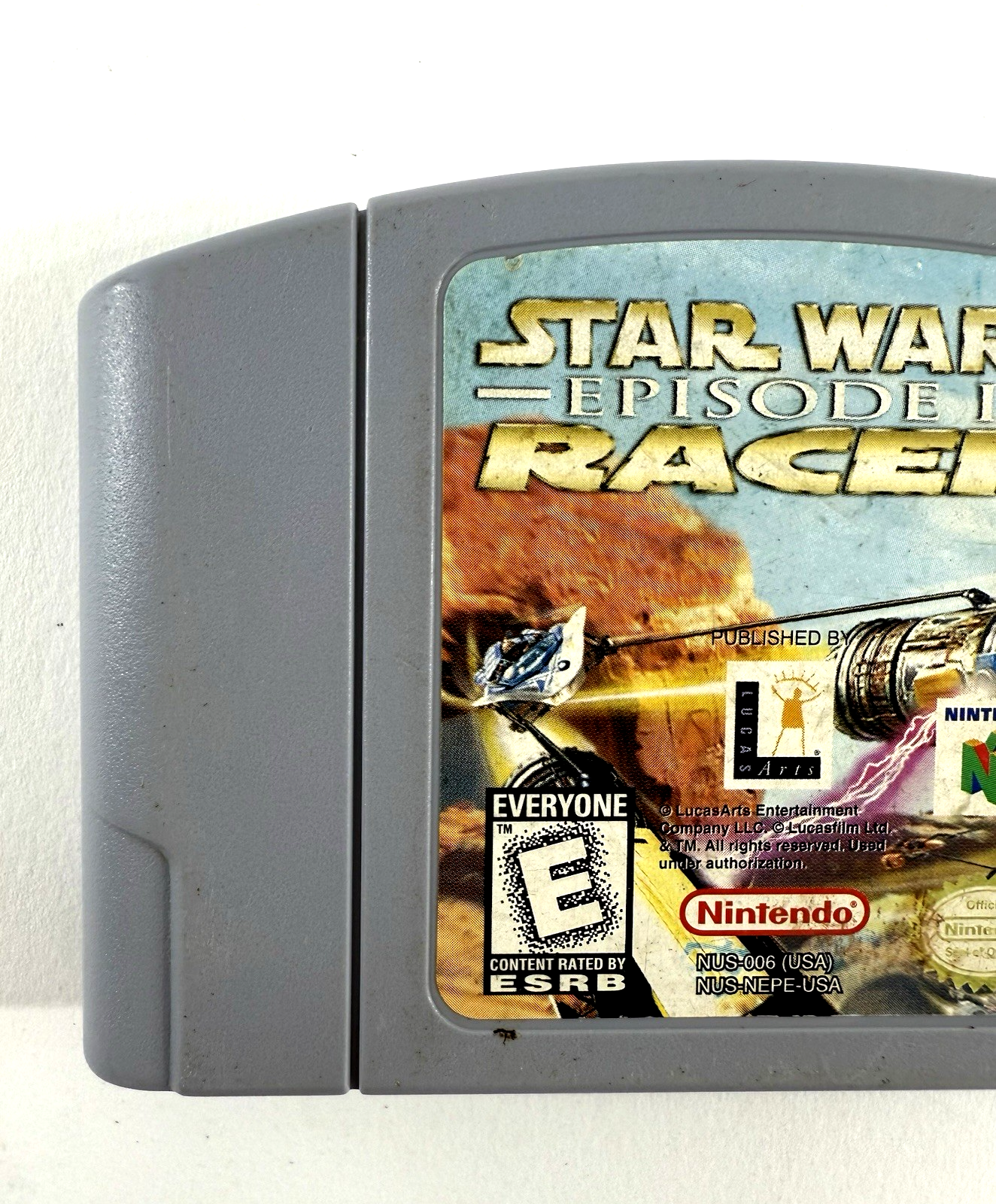 Star Wars Episode 1 Racer (Nintendo 64, 1999) Game Cartridge - Tested & Working